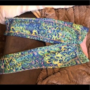 Lilly’s lagoon luxletic leggings. Lilly Pulitzer